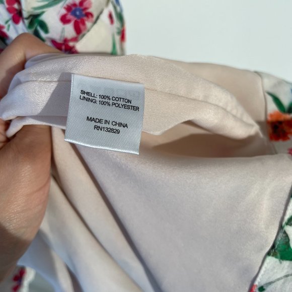 Revolve Lovers + Friends Jill Mini Dress in Peony Floral - Picture 9 of 10